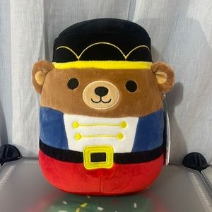 BNWT 8” Braven the Nutcracker Bear Squishmallow